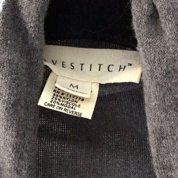 LOVESTITCH Wrap Cardigan Sweater Fringe Women's Medium Western Boho Travel Cozy - Picture 12 of 14